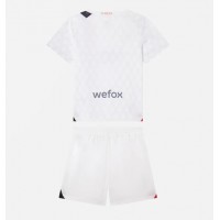 Koszulka piłkarska AC Milan Strój wyjazdowy dla dzieci 2023-24 tanio Krótki Rękaw (+ Krótkie spodenki)